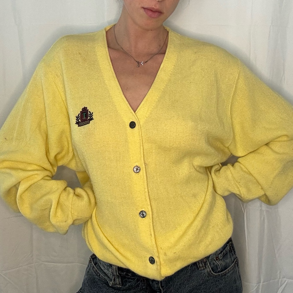 Vintage Izod Cardigan Sweater